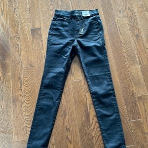 Express Black High-Rise Skinny Jeans-Size 00R- Brand New with Tags